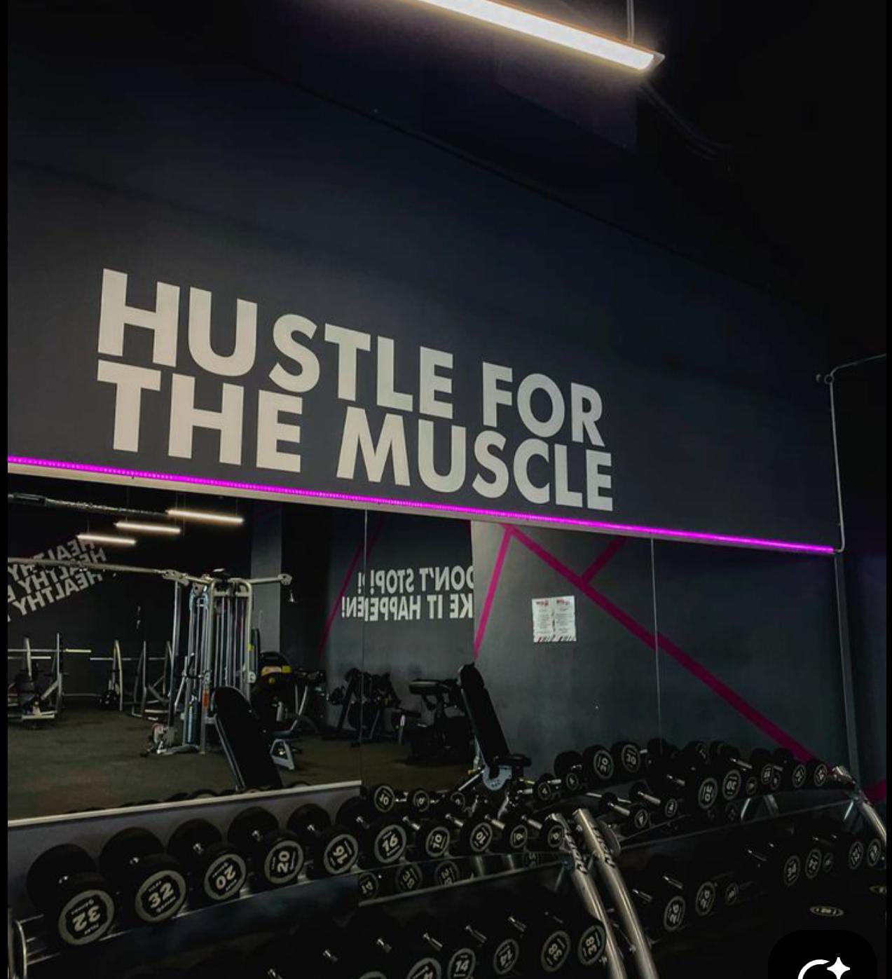 The Royal Gym training area
